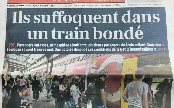Les mésaventures d&rsquo;une passagère entre Gourdon et Toulouse